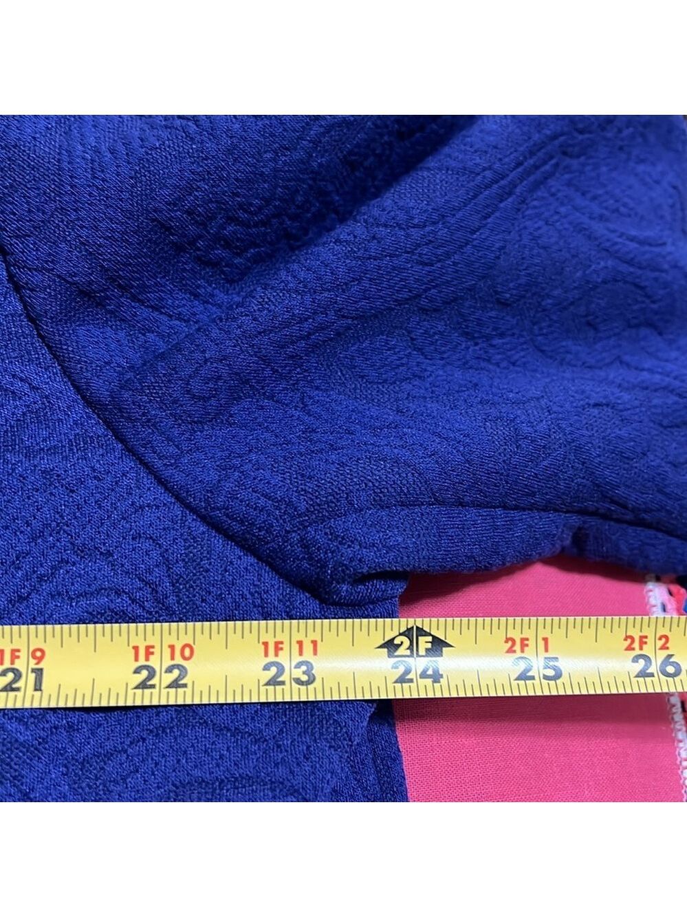 Chico's Deep Royal Blue Swing Coat. Size 3(16). Fully lined. NWT - Picture 7 of 13